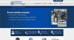 Desktop Screenshot of cerpadla-jicin.cz