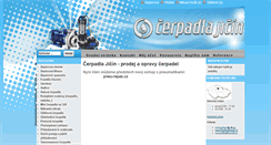 Desktop Screenshot of eshop.cerpadla-jicin.cz